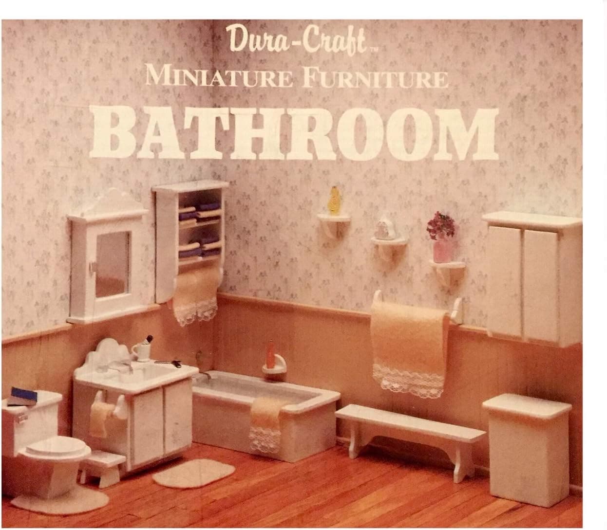 miniature furniture bathroom