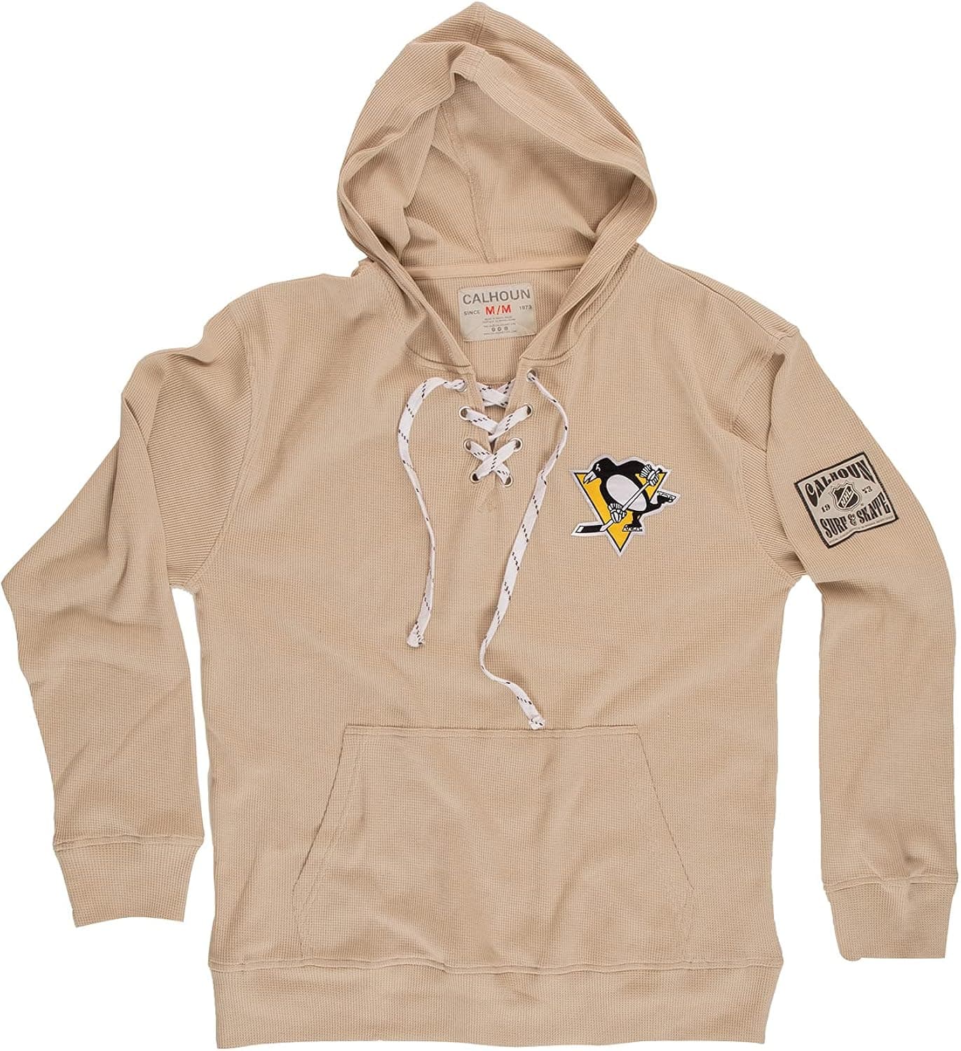 Calhoun NHL Surf & Skate Unisex Loose Fit Waffle Pullover Hoodie – The Coastal Collection