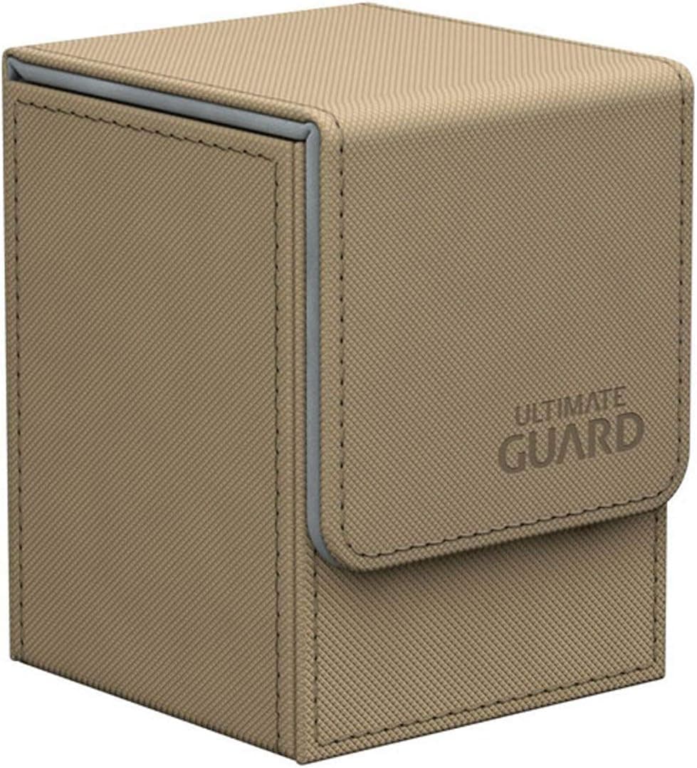 Ultimate Guard Flip Deck Case 80+ XenoSkin Standard Size Sand Card Game