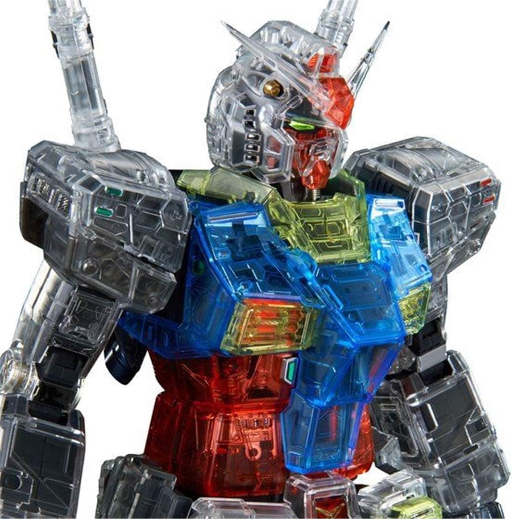 Bandai spirits 1/60 PG Unleashed Clear Color Body Parts Set for RX-78-2 Gundam, Not Included MS Body