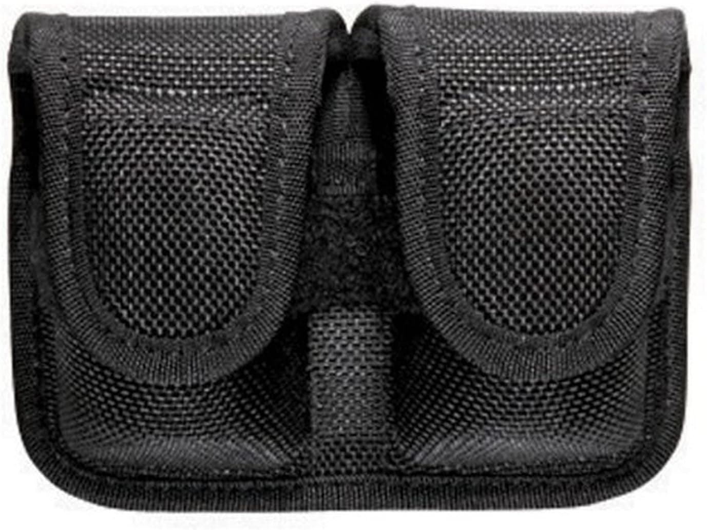 BIANCHI, 7301 Speedloader Pouch, Black, Hidden Snap