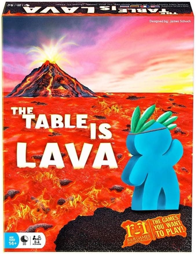 R&R Games The Table is Lava Family Game