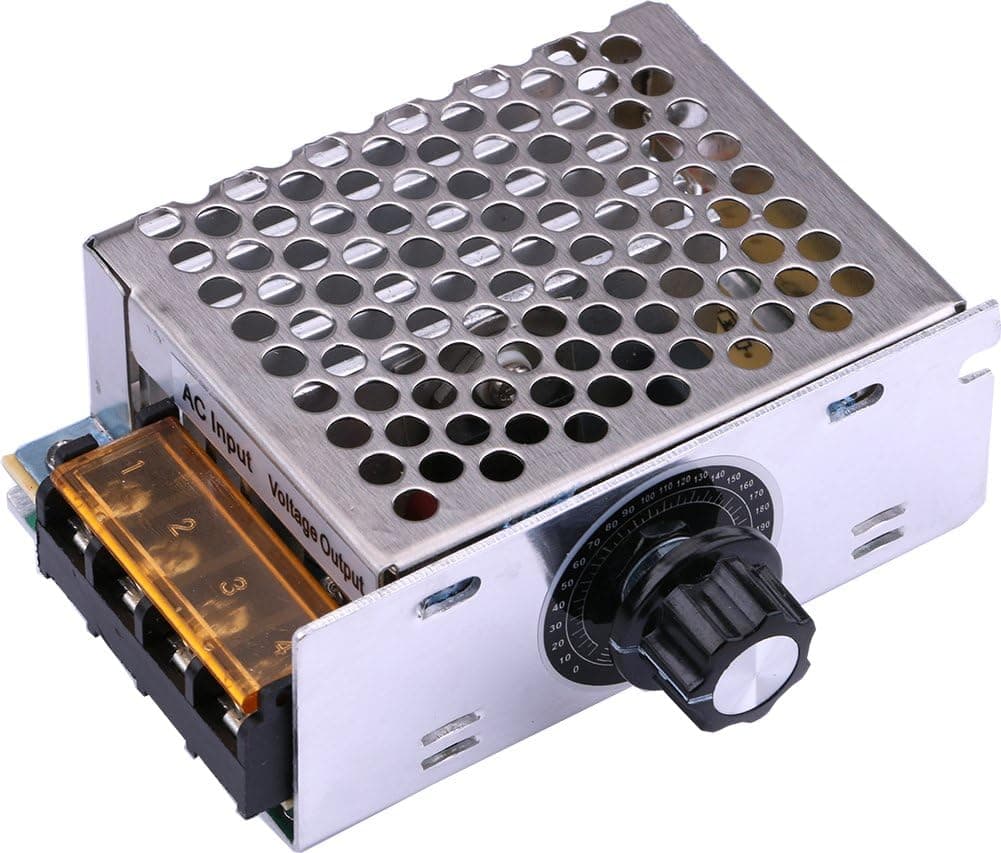 Motor Speed Controller, Yeeco AC 220V 4000W Electric Motor Speed Controller Governor SCR Speed Driver Board Electronic Voltage Volt Regulator Module Dimming Dimmer Thermostat Governing
