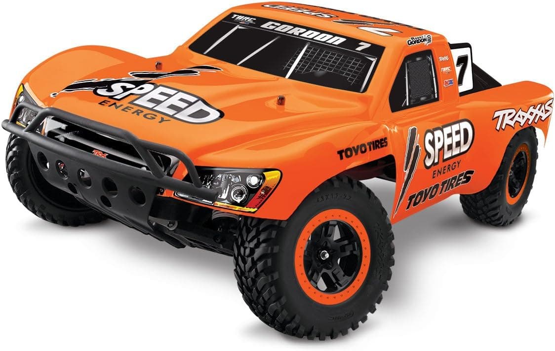 Traxxas Slash: 1/10 Scale 2WD Short Course Racing Truck with TQ 2.4GHz Radio System Vehicle, Gordon