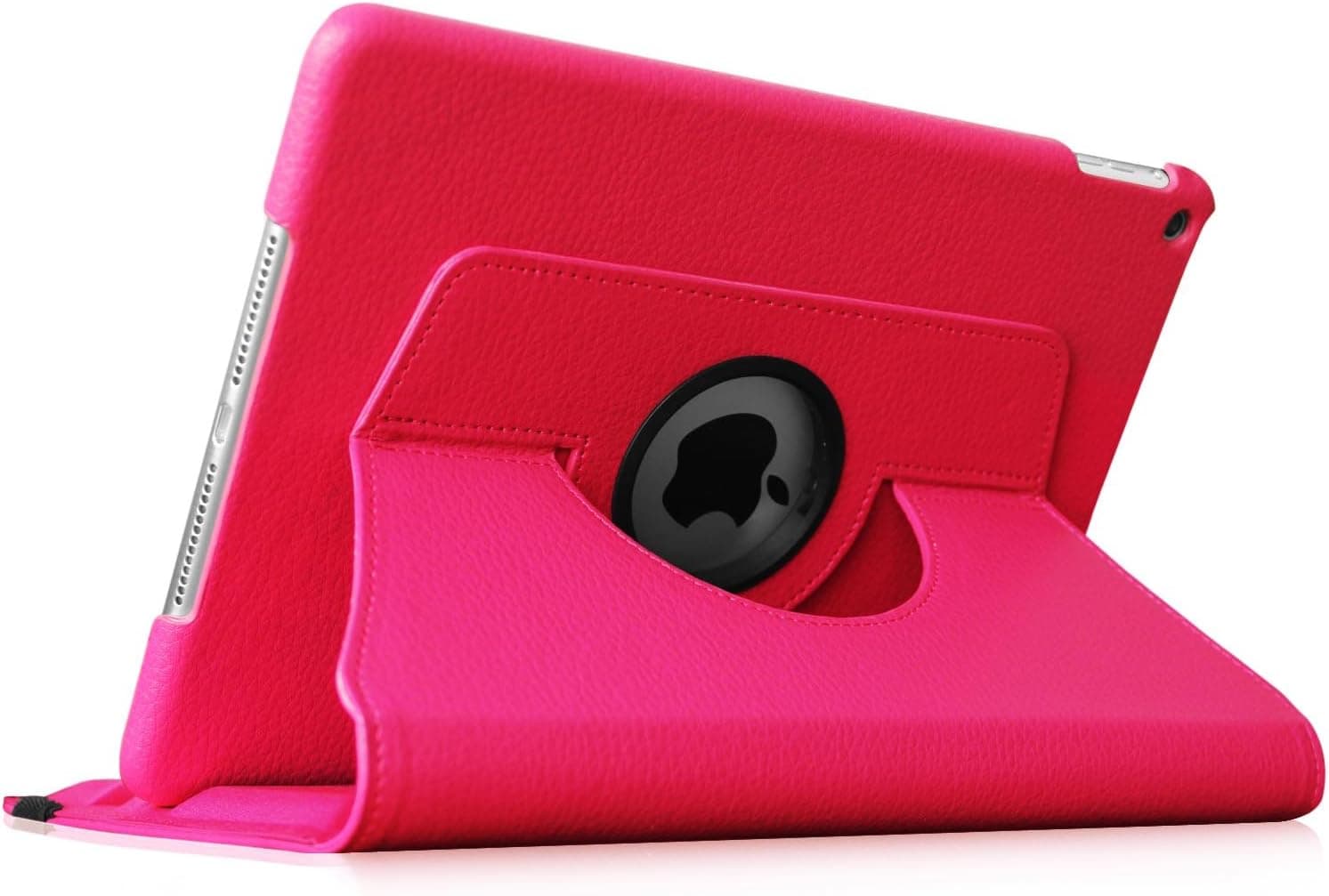 Fintie Rotating Case for iPad Mini 3/2 / 1-360 Degree Rotating Smart Stand Protective Cover with Auto Sleep/Wake for iPad Mini 1 / iPad Mini 2 / iPad Mini 3, Magenta