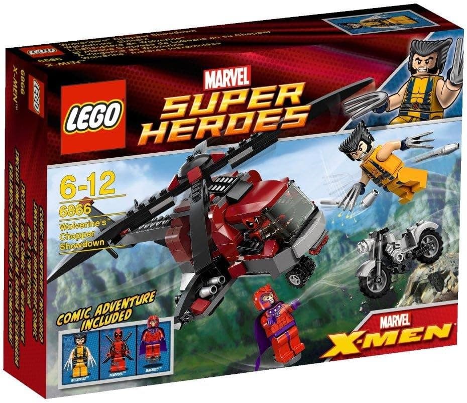 LEGO Super Heroes Wolverine's Chopper Showdown (6866)