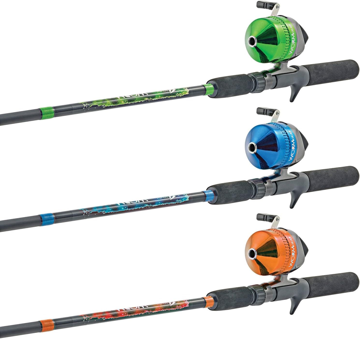 South Bend Worm Gear 24-Inch Casting Dock Combo, Assorted Colors