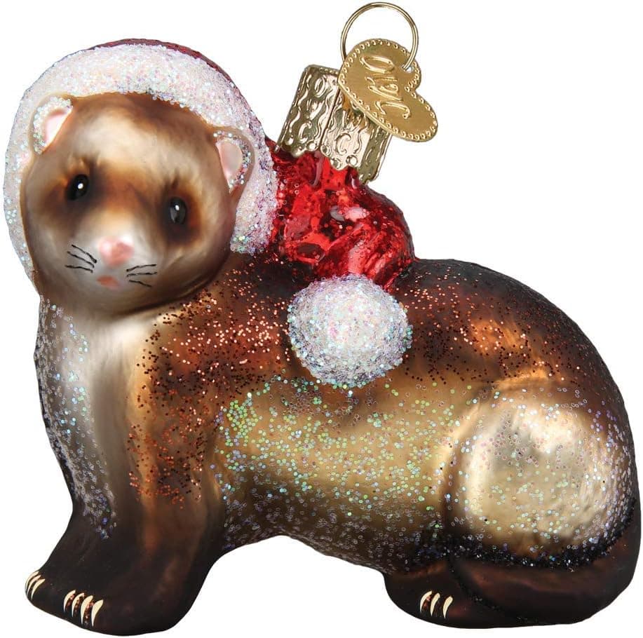 Old World Christmas Christmas Ferret