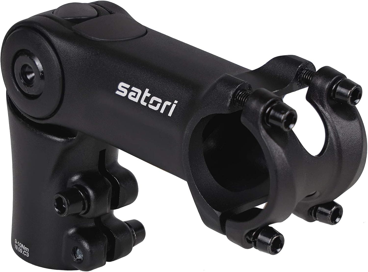 Satori UP3 Bike Bicycle Riser Extension Adjustable Handlebar Stem 1-1/8" x 31.8mm x 65mm/90mm/110mm - Great for Mountain Bike & Road Bike - 3D Forged Alloy