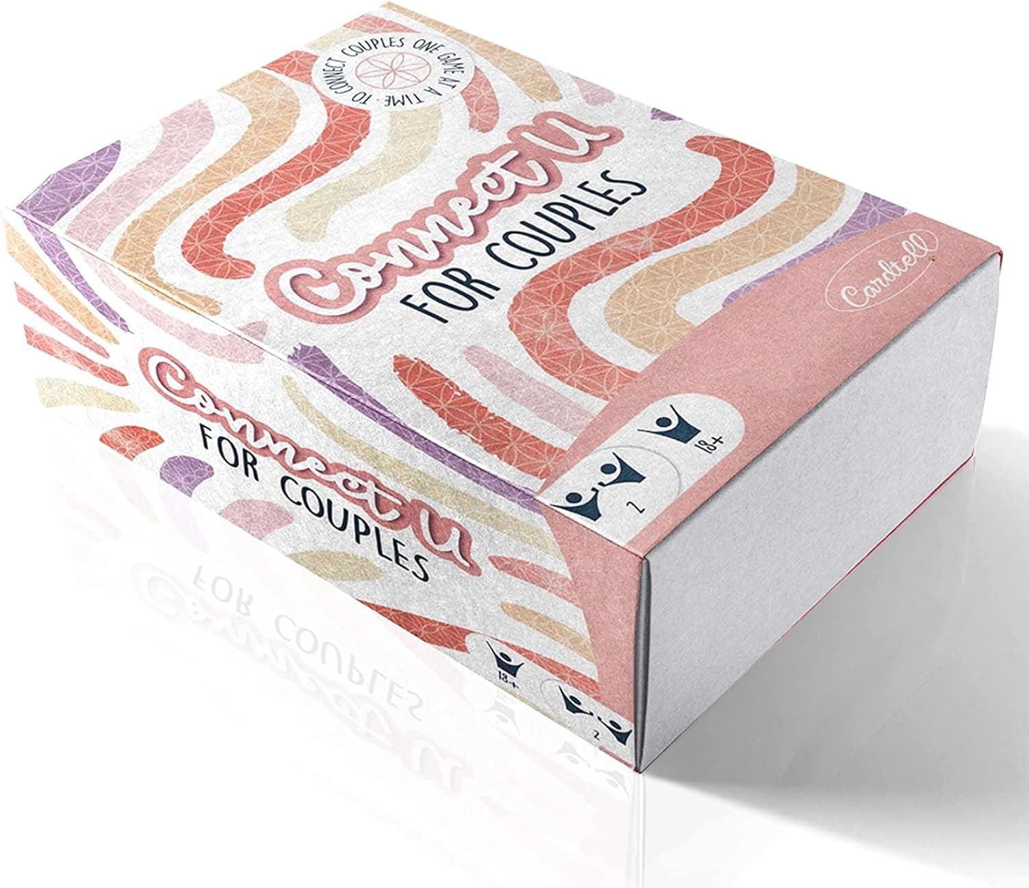 ConnectU Games - Fun Card Game That Builds Relationships for Families, Friends, & Couples - Connection That Feels Like Play Because It is (Couples Edition)