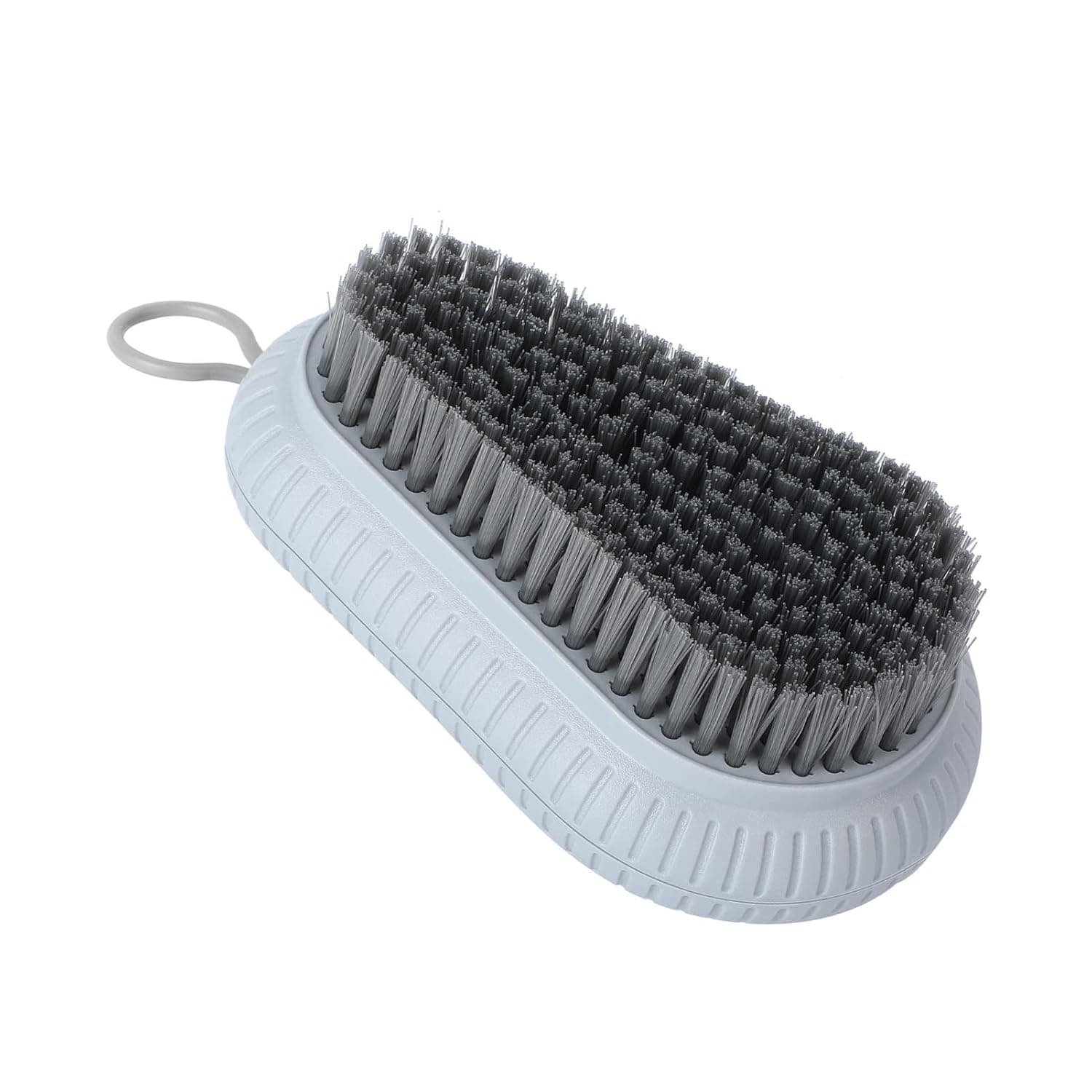 Nail Brush for Cleaning Fingernails - DAYGOS Long-Lasting Hand Finger Nail Scrub Brush, Durable Stiff Bristles Nails Scrubber Toes Cleaner for Men & Mechanics,Gray
