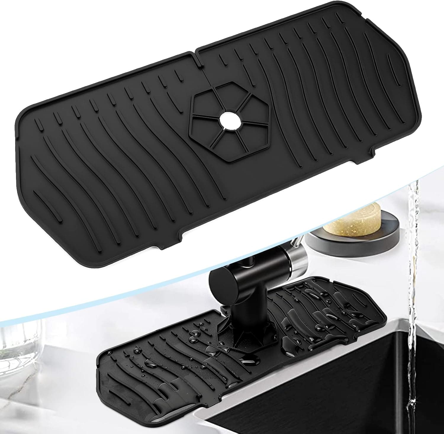Kitchen Faucet Sink Splash Guard