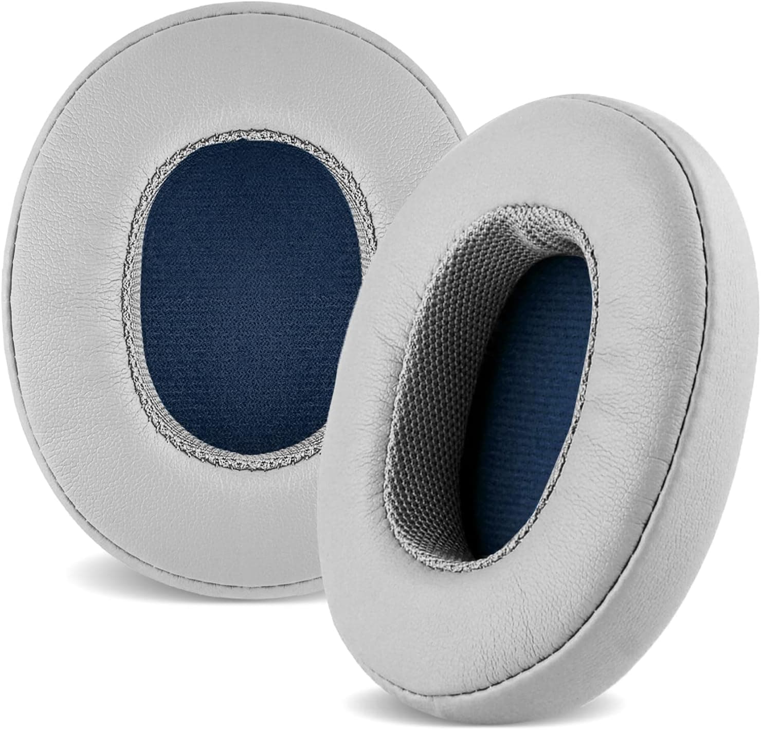 Ear Pads for Skullcandy Crusher Wireless Crusher Evo Crusher ANC Hesh 3 Venue ANC Headphones Replacement Ear Cushions, Ear Covers, Headset Earpads (Protein Leather/White)