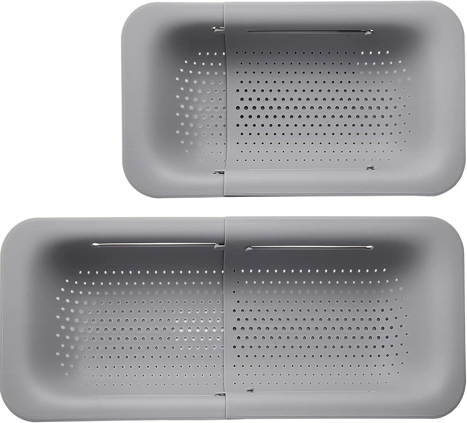Collapsible Sink Colander Strainer Basket,Extendable Strainer Saver Portable Drainer Over Sink - Wash Vegetables and Fruits, Drain Cooked Pasta and Dry Dishes