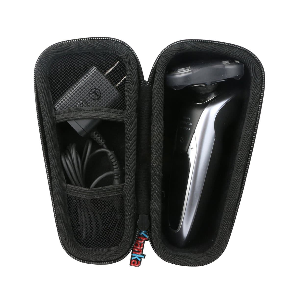 Khanka Hard Travel Case Replacement for Norelco Men Electric Shaver S9311/87 9300, S9311/84, S5210/81,1150X/46 6100, 8900 S8950/90