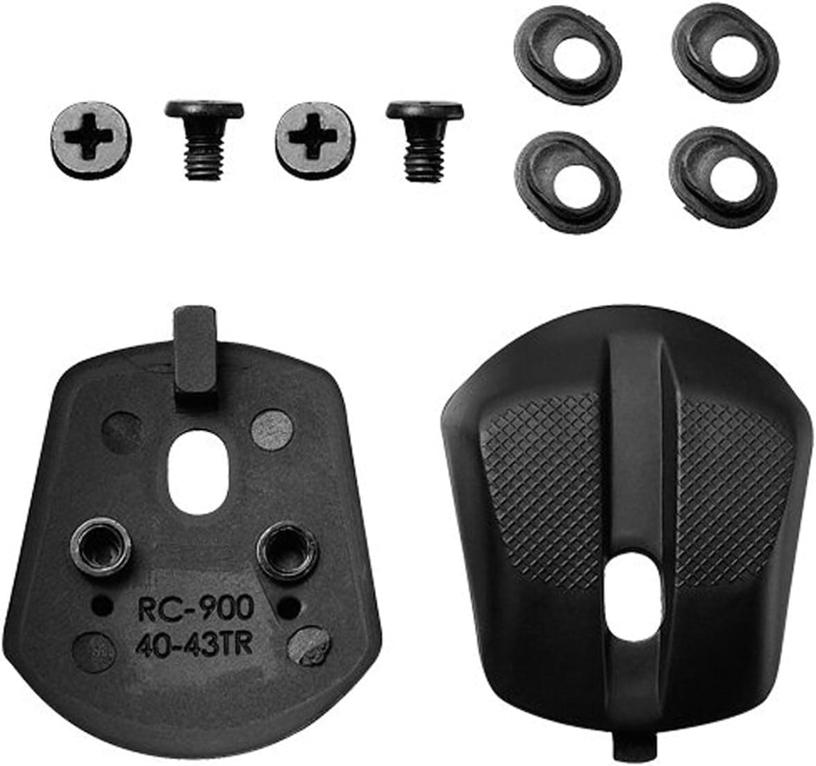 Shimano SM-SHRC900 Cycling Shoe Replacement Heel w/Bolt & Spacer (Black - S - Size: 36-39.5)