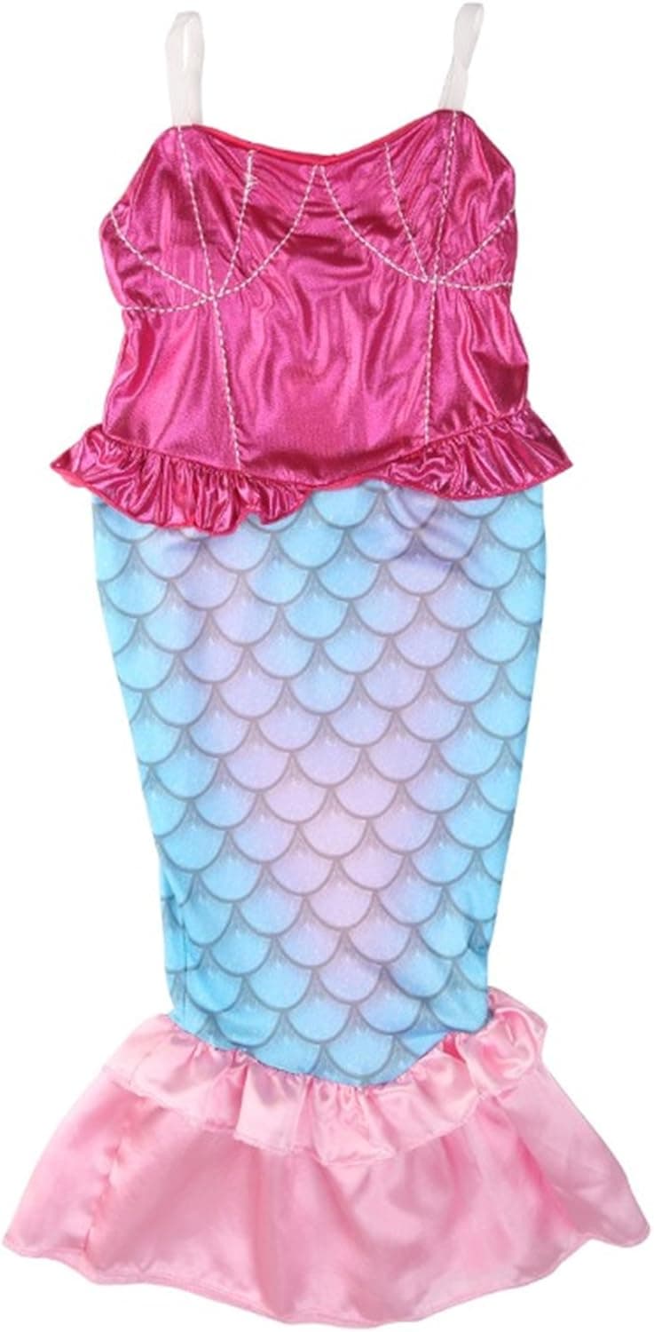 stylesilove Kids Girl's Princess Mermaid Dress Halloween Party Costume