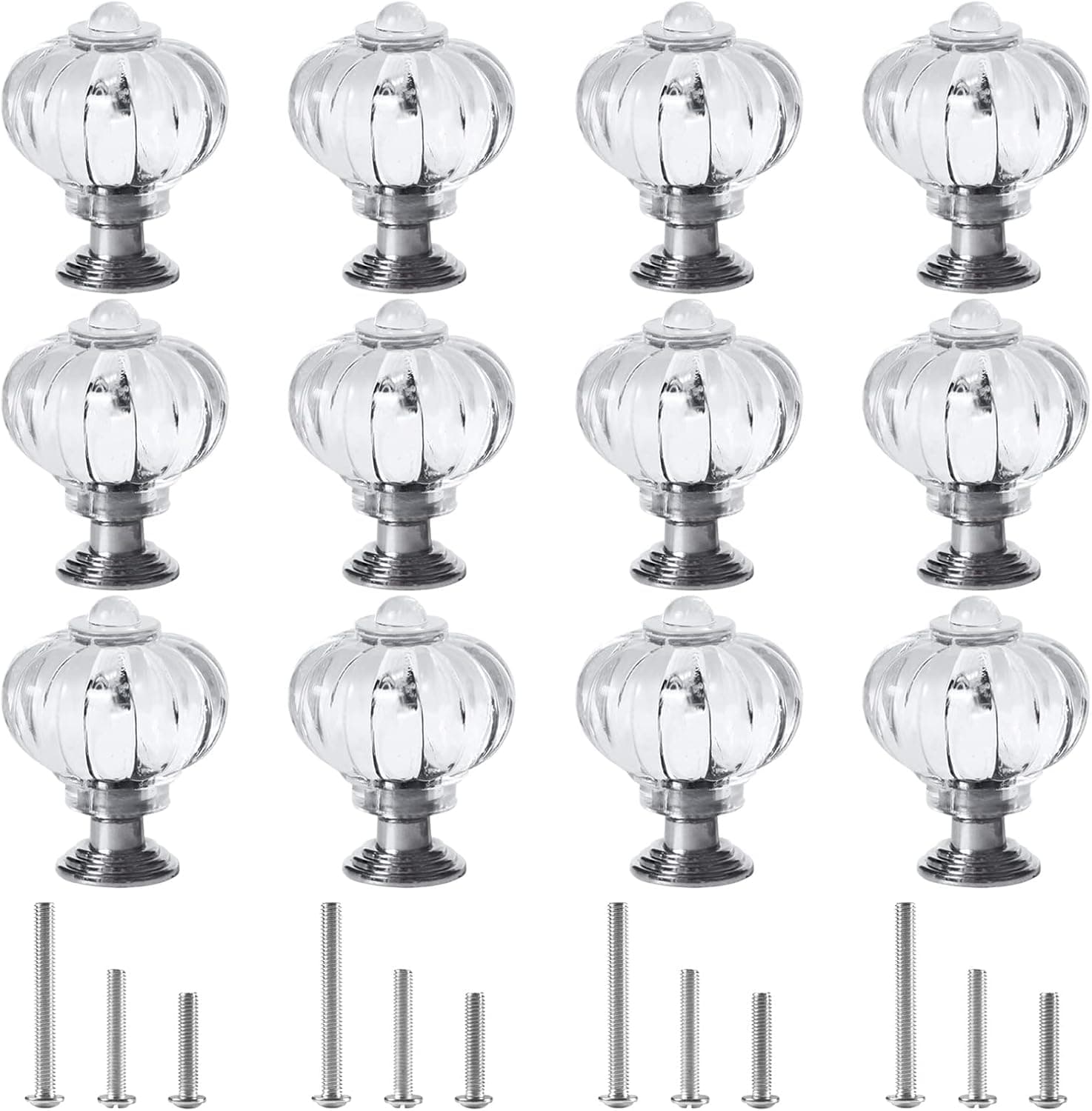 12 pack crystal drawer knobs clear dresser knobs for girls bling glass cabinet drawer knobs replacement diamond knobs for dresser drawers gold and crystal small clear crystal dresser knobs and pulls