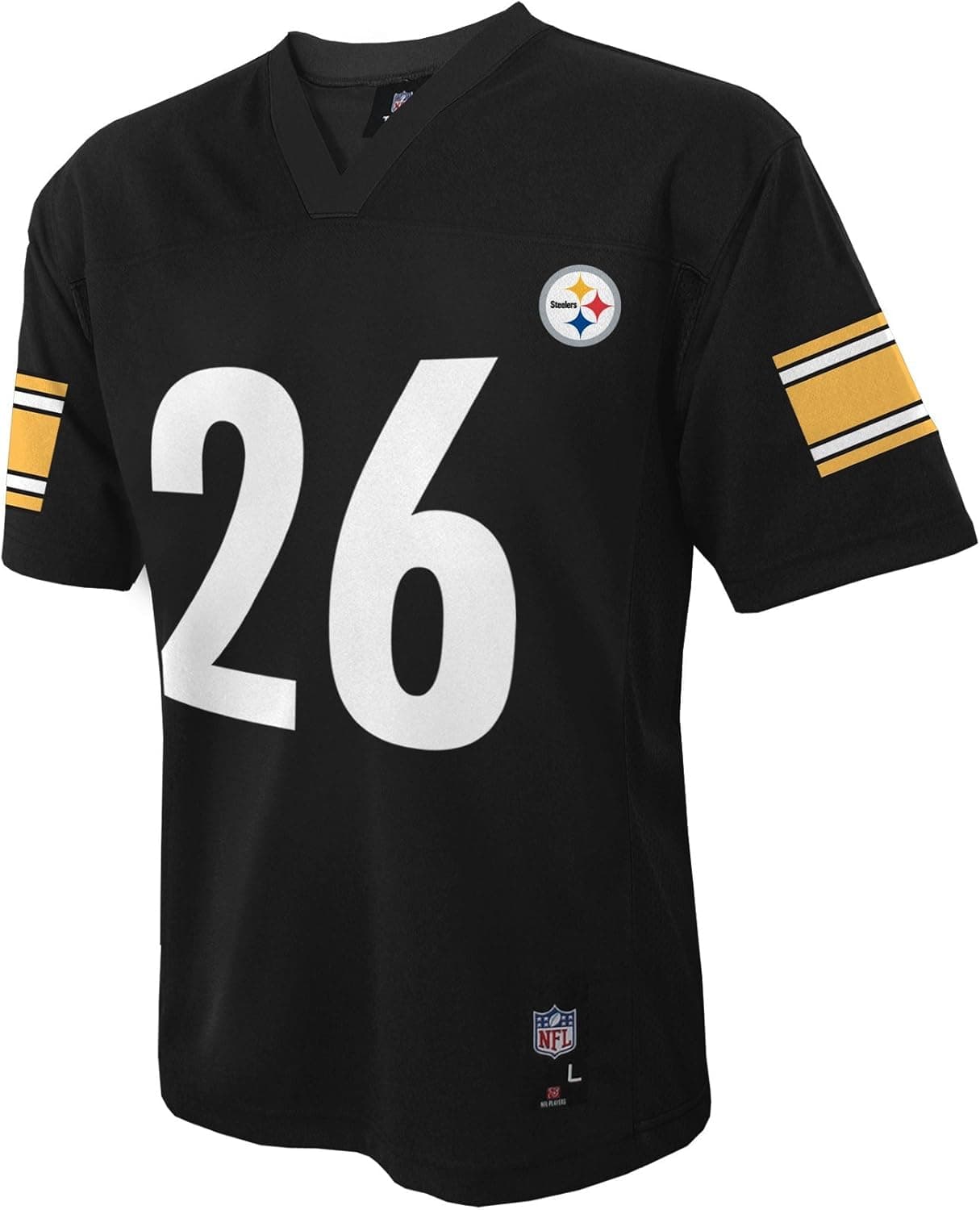 Outerstuff NFL Youth Boys 8-20 MID-Tier Jersey -TMC Bell L Steelers Black S (8)