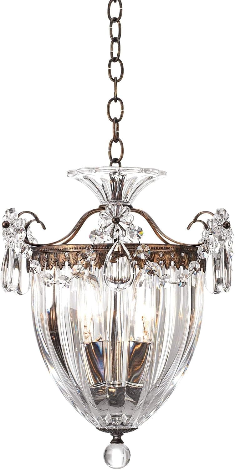 Schonbek Bagatelle Collection 10 1/2"W Crystal Mini Pendant