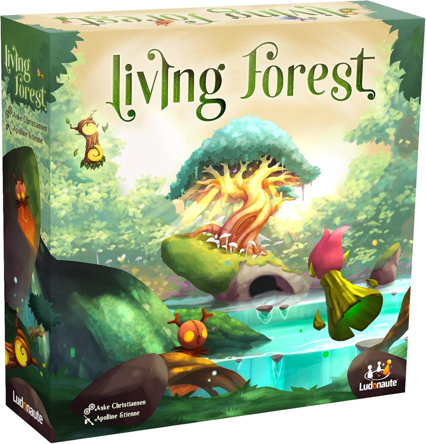 Living Forest Board Game | Nature Themed Strategy Game for Kids and Adults | Fantasy Game | Fun for Family Game Night | Ages 8+ | 2-4 Players | Average Playtime 40 Minutes | Made by Ludonaute