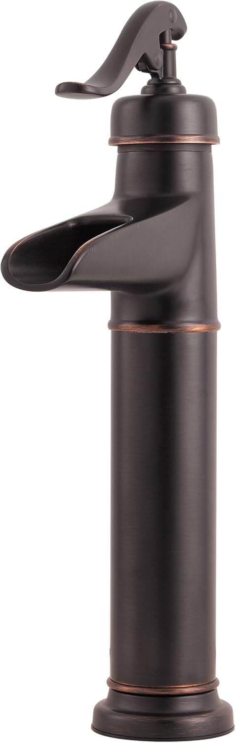 Pfister T40YP0Y Ashfield Vessel Bathroom Faucet, Tuscan Bronze
