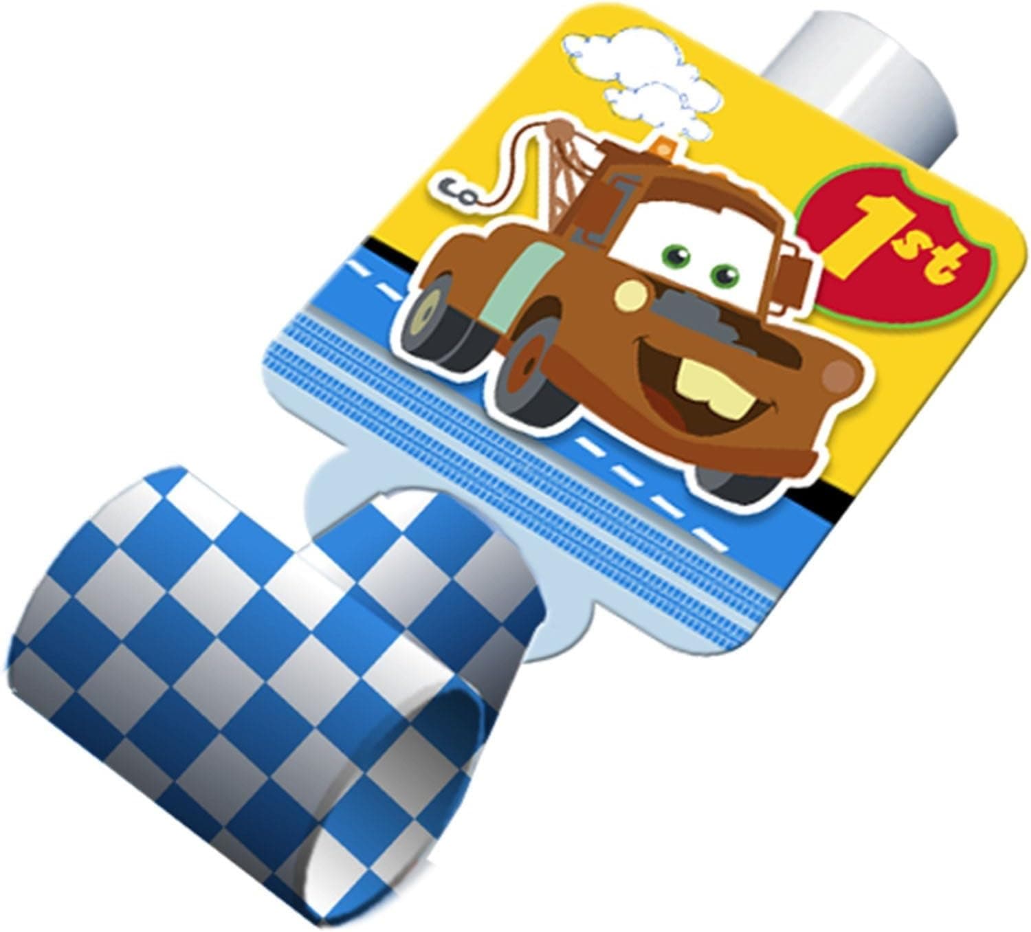 Disney 1st Birthday Cars Blowouts (8 count) Party Accessory