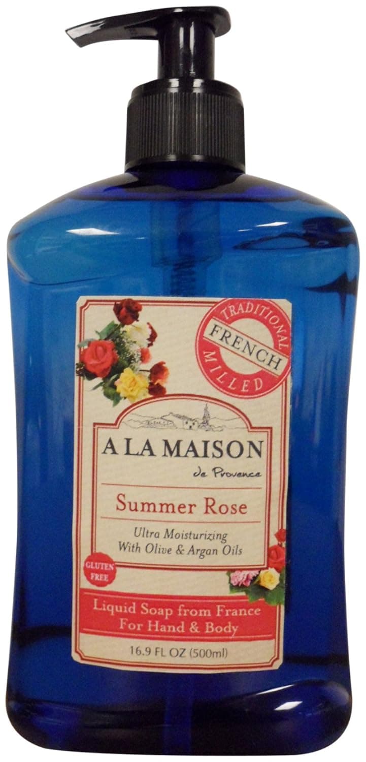 A La Maison Summer Rose Liquid Soap Summer Rose