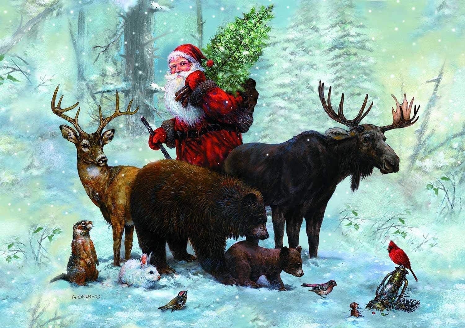 Piatnik Santa's Team Jigsaw Puzzle (1000 Pieces)