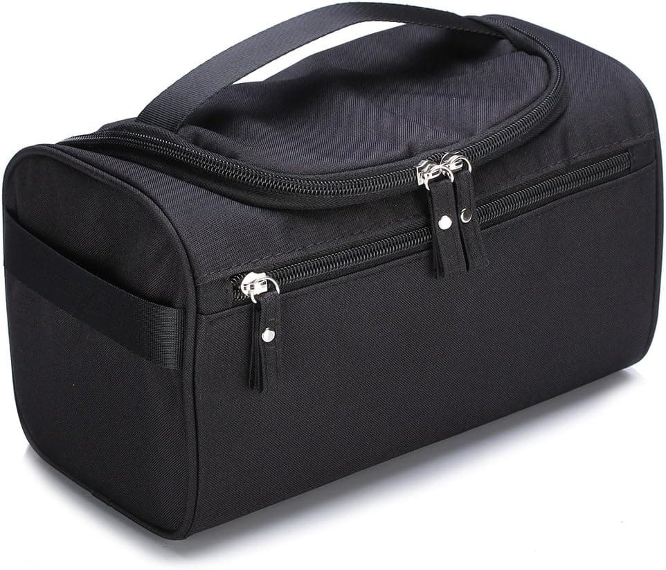 Lucky Rain Handy Travel Toiletry Bag, Travel Shower Bag with Hanging Hook