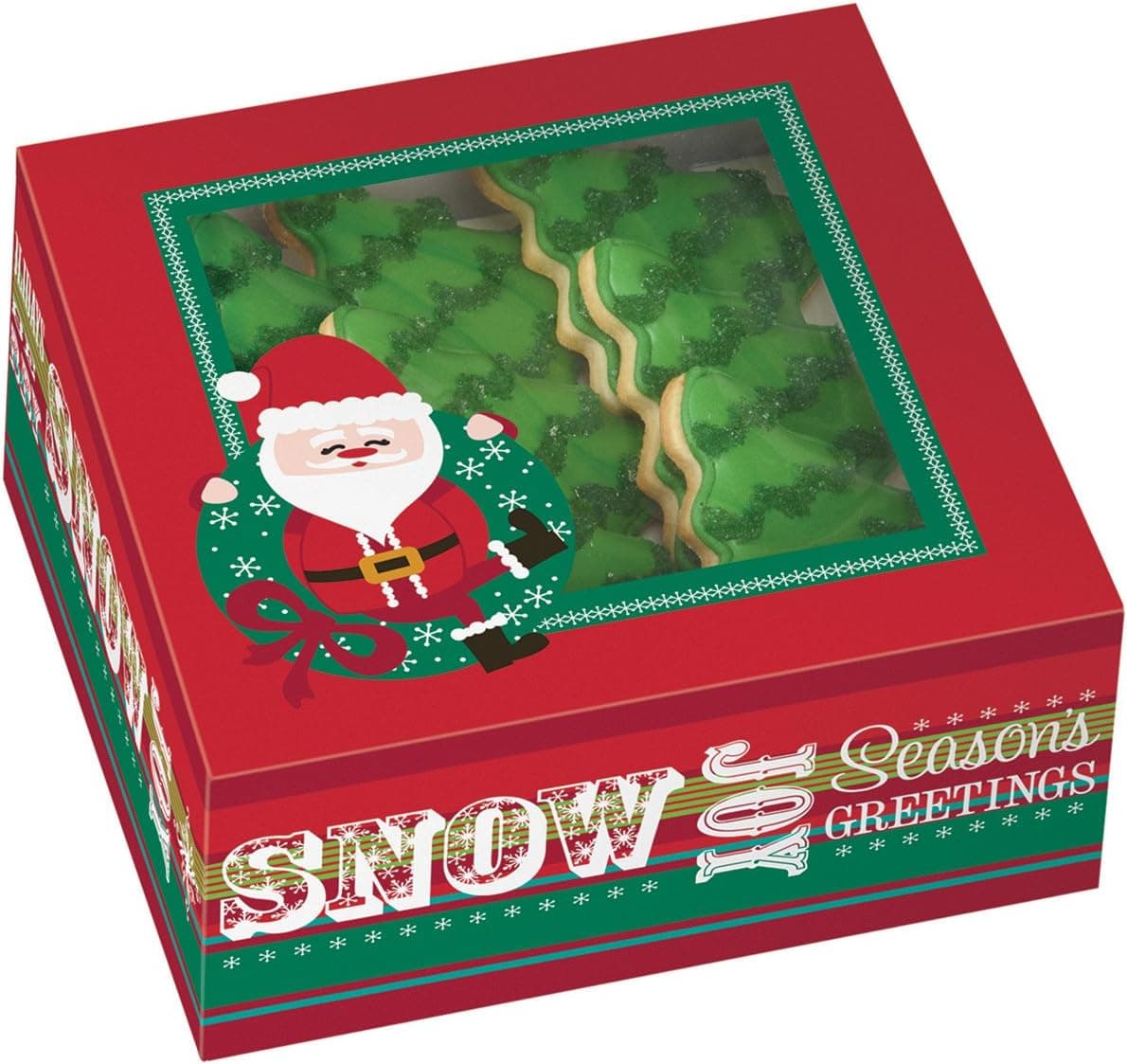 Wilton 3-Pack Sharing Cookie Box, Medium
