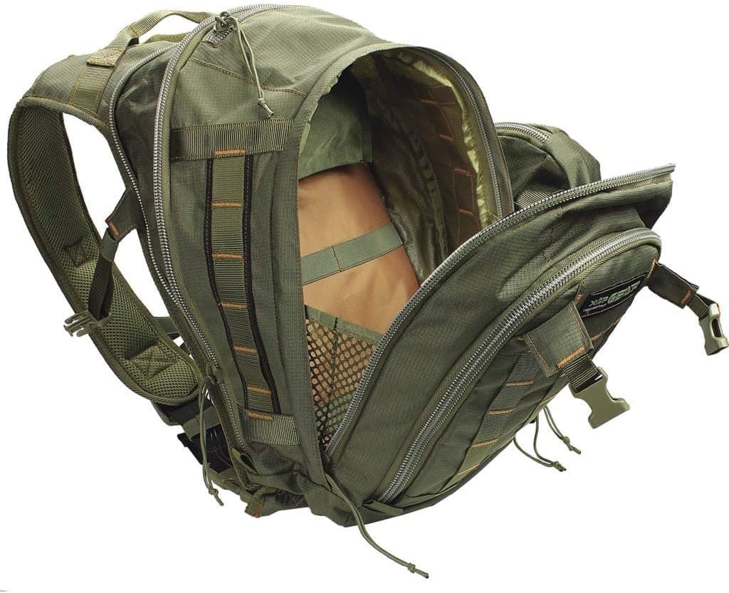 XOP-XTREME OUTDOOR PRODUCTS Shadow Bow Hunting Backpack - Tactical Back Pack for Hunting, Fishing, Camping and Hiking - Archery Backpack, Green