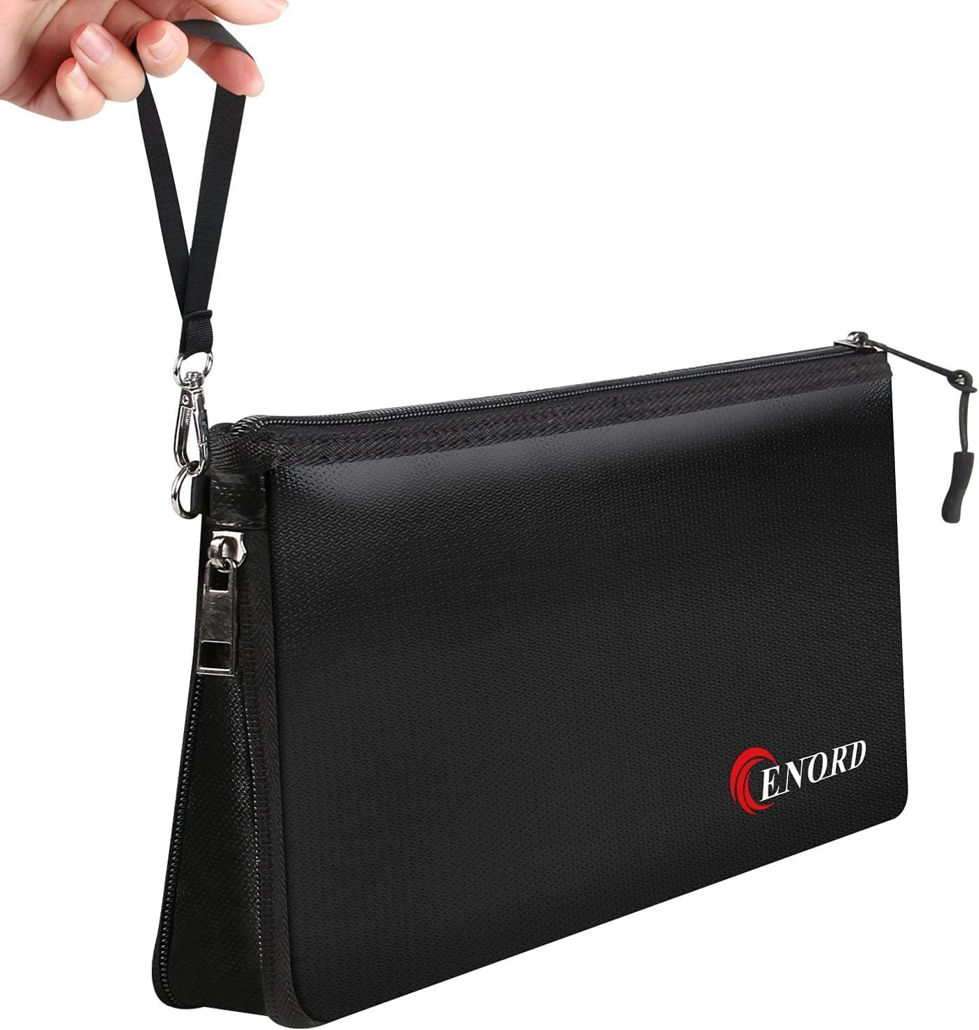 Fireproof Document Bags [Thermal Insulated] Fireproof Safety Boxes for Home Expandable Waterproof and Fireproof Money Bag,Storage Pouchwith Zipper for A5 Document Holder,File,Cash …