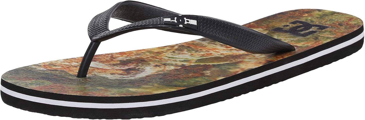 DC Men's Spray Graffik Flip-Flop Sandal