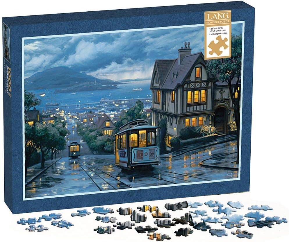 Lang an Evening Journey by Evgeny Lushpin Puzzle (1000-Piece)