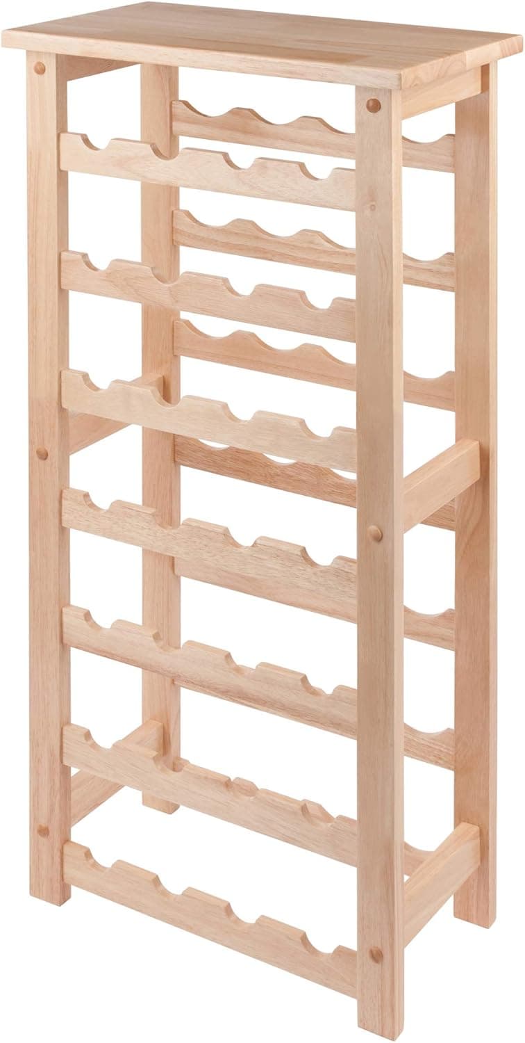 Winsome Wood 28-Bottle Wine Rack