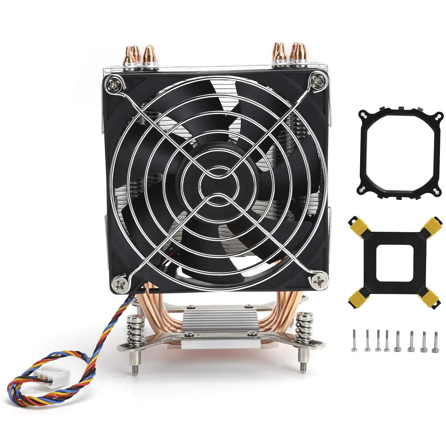 CPU Cooling Fan,CPU Cooler Heat Sink Cooling Fan for LGA2011 1366 1150 1151 1155 1156 Computer Supplies,CPU Heat Sink Fan with Strong Heat Dissipation