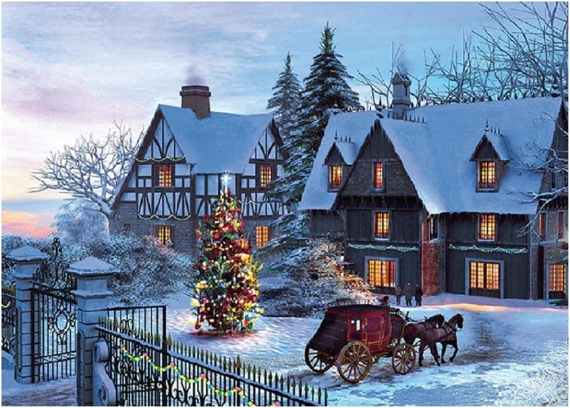 Marvelous Monkey Puzzle - 1000 Pieces Fairy Christmas Jigsaw Puzzles for Adults and Kids