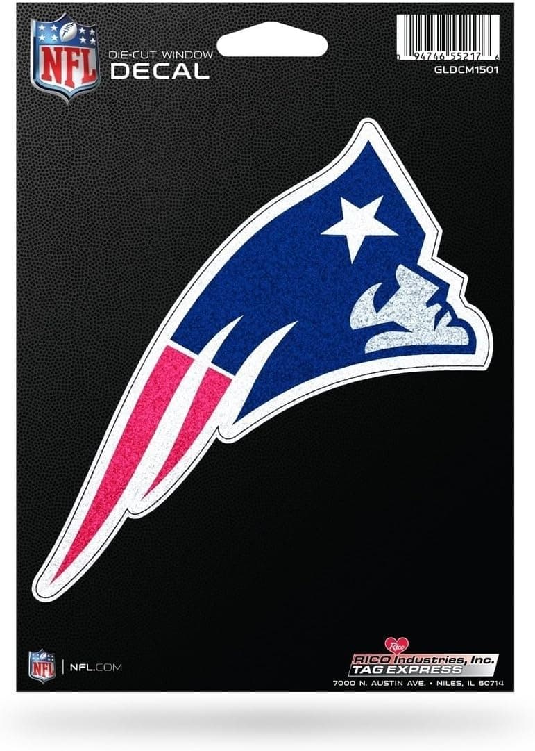 Rico NFL Bling Medium Die Cut Decal