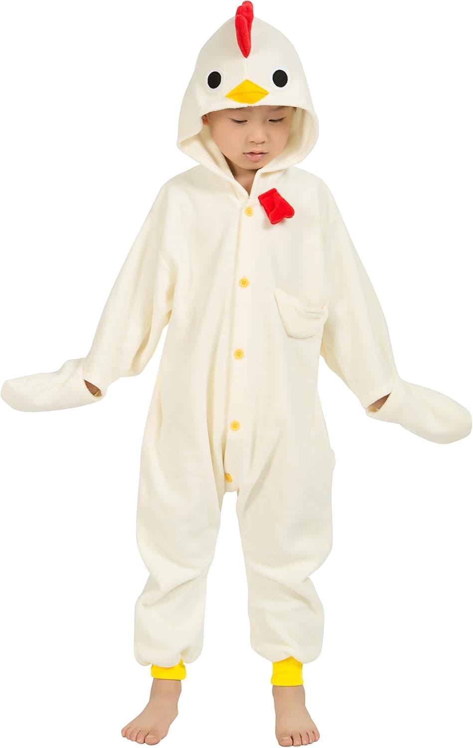 BELIFECOS Childrens Chicken Costumes Animal Onesies Kids Homewear Pajamas 85