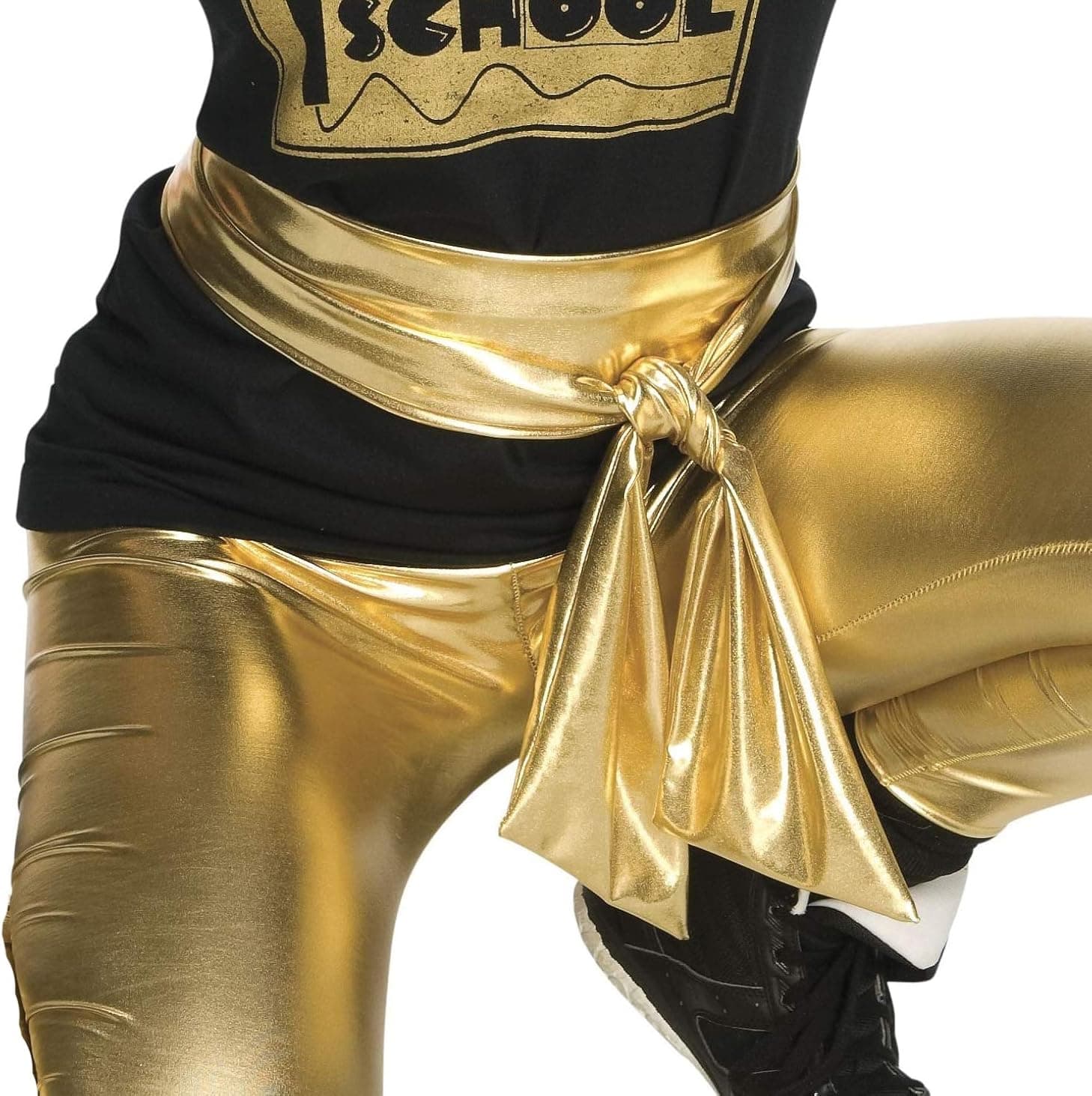 Rubie's Costume Co. Men's Old School Gold Lame Belt