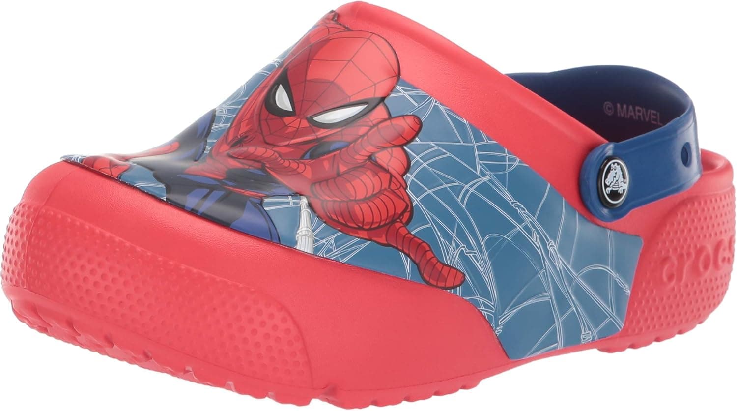 Crocs Kids' Boys and Girls Spiderman Light Up Clog