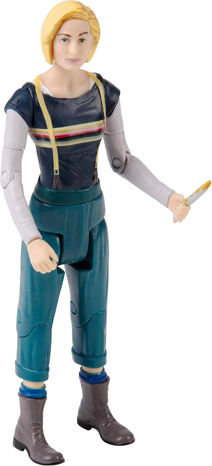 Doctor Who 13th Doctor Action Figure - Collector Series Toy, Jodie Whittaker - Dr. Who Gift for Kids, Teens & Adults - Mother & Fathers Day Gift