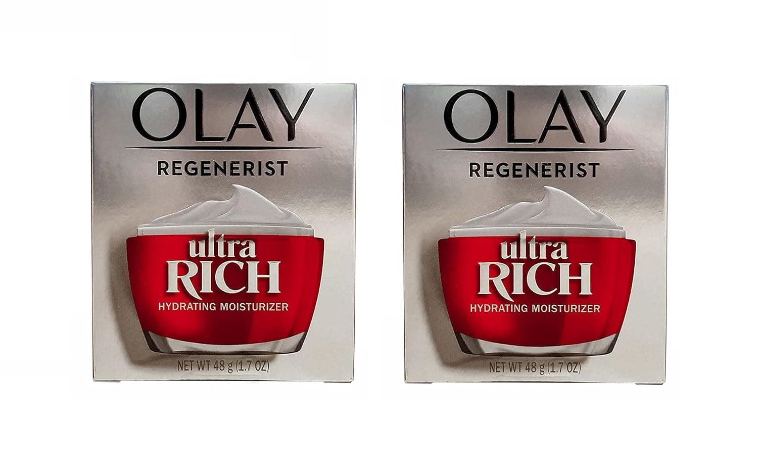 Ultra Rich Hydrating Moisturizer Face Cream WITH FRAGRANCE - 1.7oz (PACK OF 2)