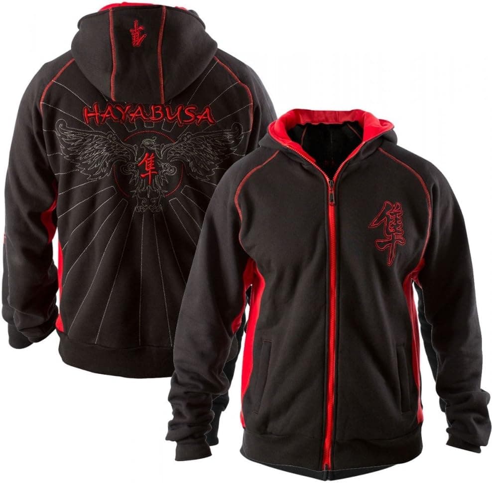 Hayabusa Attack Hoodie MMA outwear - Black