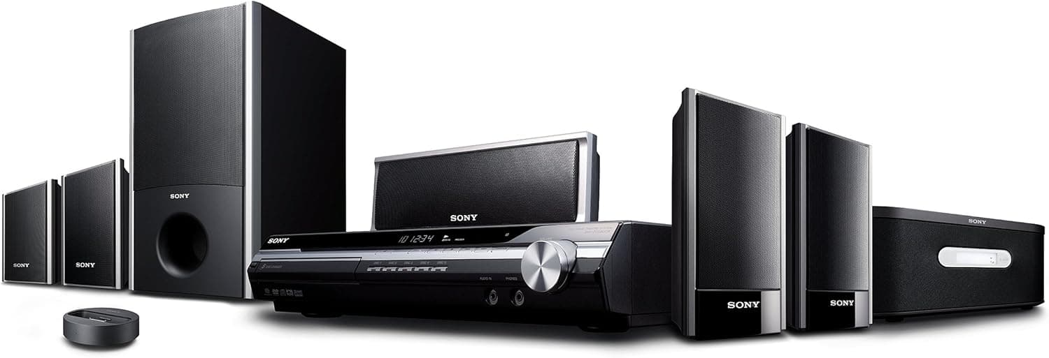 Sony BRAVIA Theater System with S-AIR Technology (DAVHDX277W) - Black (Discontinued by Manufacturer)