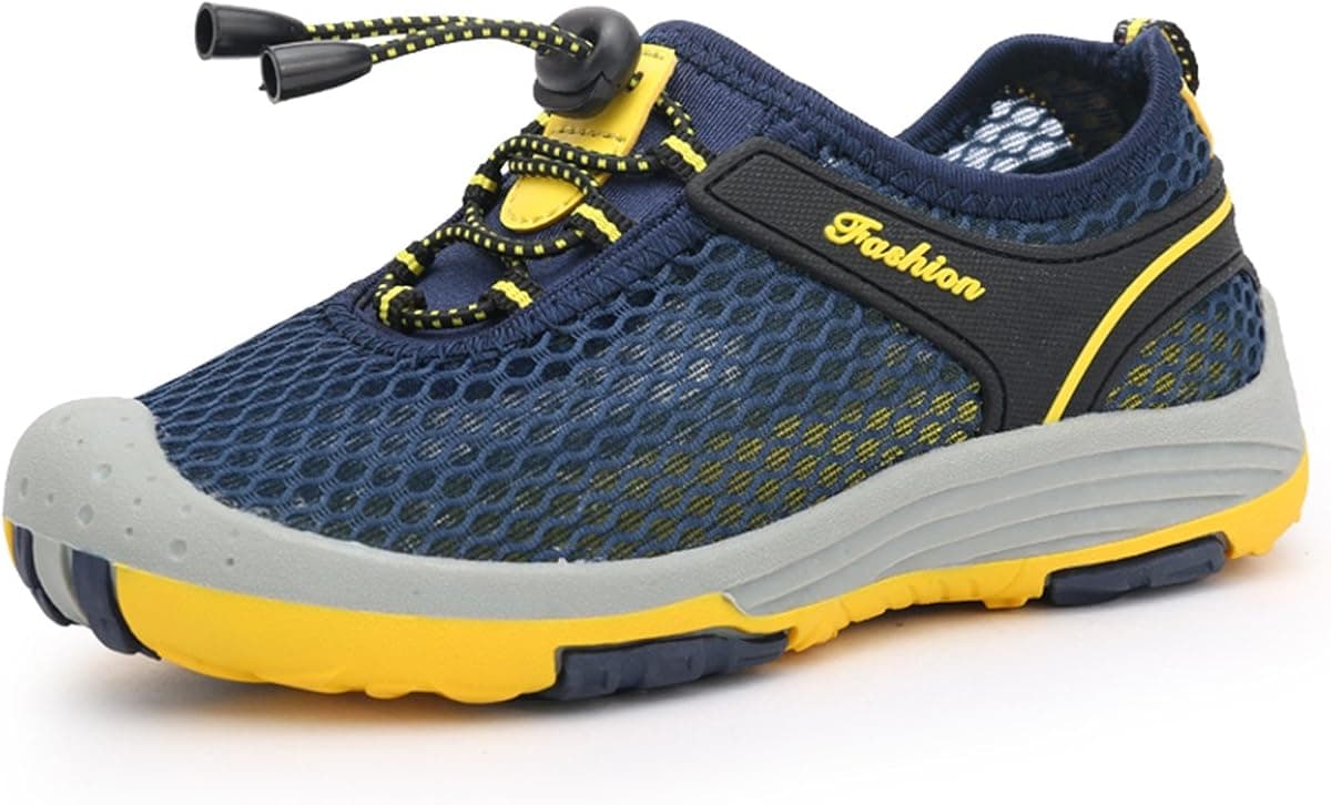 SAGUARO Kids Hiking Climbing Sneakers Toddler Aqua Water Shoes Boys Mesh Sandals