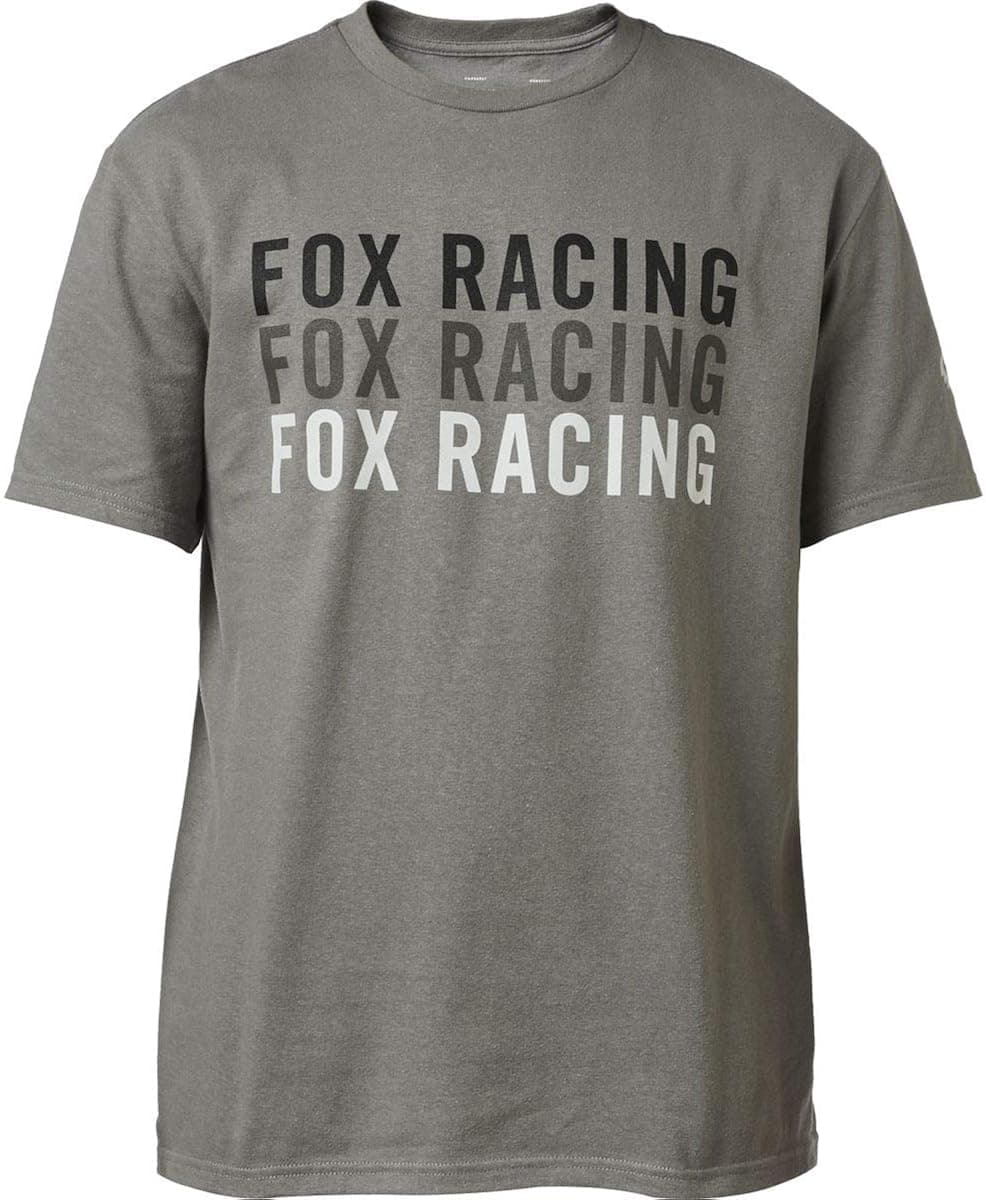 Fox Racing Men's Upping S/S Shirts,Small,Pewter