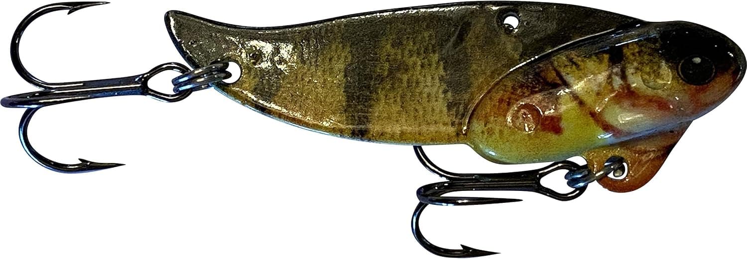 Blitz Lures Fishing Lures Metal VIB Hard Spinner Blade Baits for Bass Walleyes Trout Fishing Spoons - Blitz Blades VIB Made in USA…