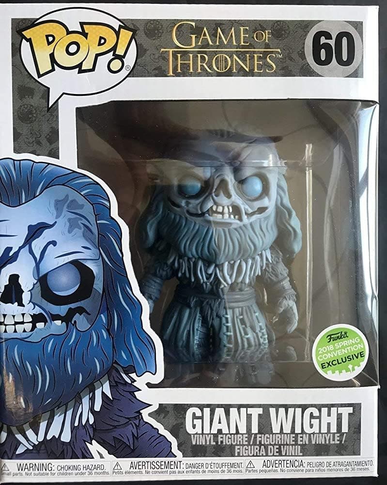 Funko Pop: Game of Thrones - Giant Wight - 6 Inch Vinyl Figure - ECCC 2018 Limited Edition